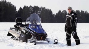 Зимний тест драйв снегохода Arctic Cat BearCat 570 xt