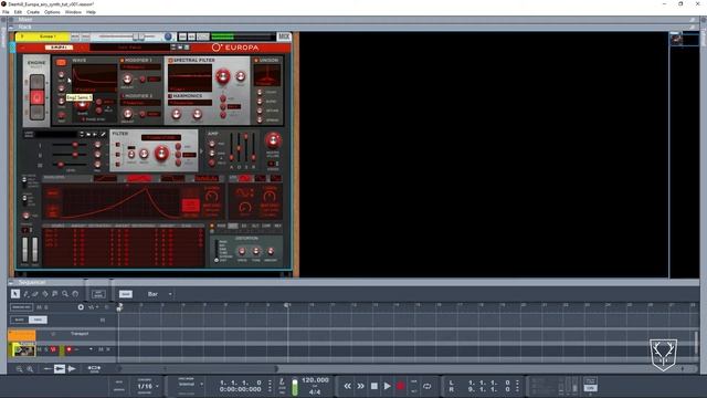 Reason Studios (v11) Europa modern lead tutorial - part 1 смотреть онлайн