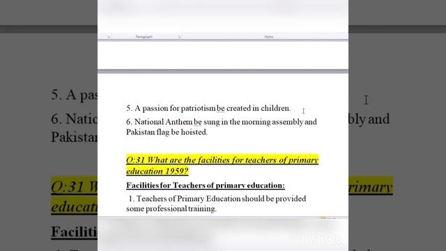 EDU 101 FINAL TERM PREPARATION ! Short And Long Questions ! Lesson 23 To 45.