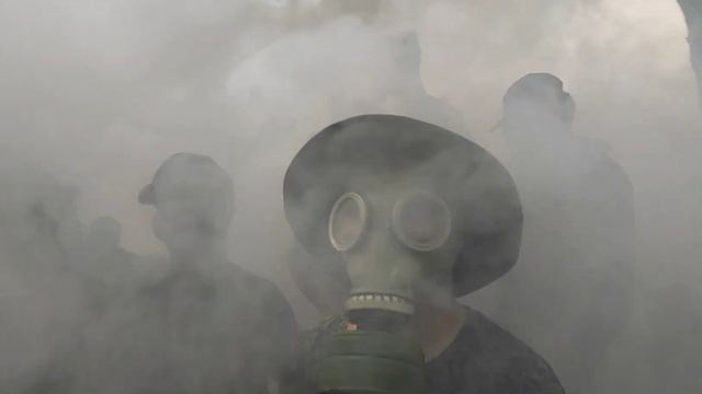 Порядок надевания противогаза. Инструкция от "5 стихий" смотреть онлайн