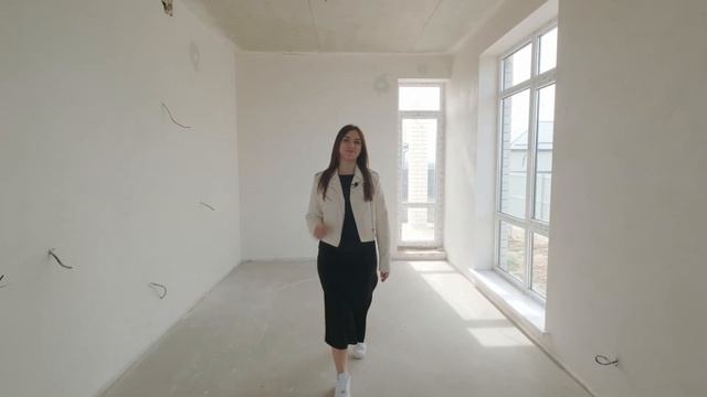 Обзор двухэтажного коттеджа 144 кв. м. в КП "Солнечный", г. Темрюк. смотреть онлайн