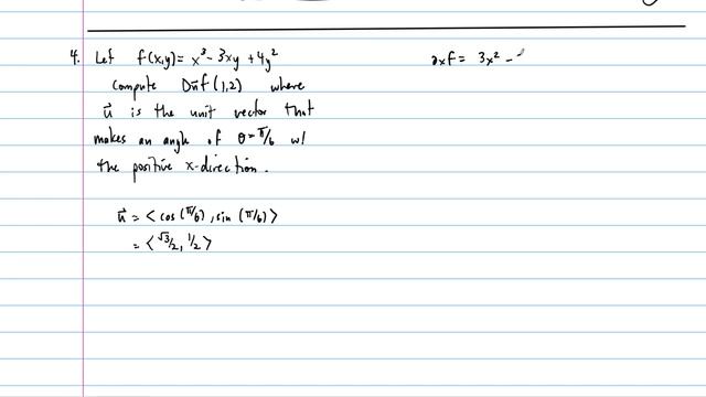 Lecture 10: Directional Derivatives and The Gradient смотреть онлайн