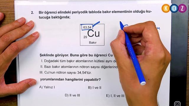 İzotop, İzoton, İzobar, İzoelektronik Kavramları | TYT KİMYA – AFM смотреть онлайн