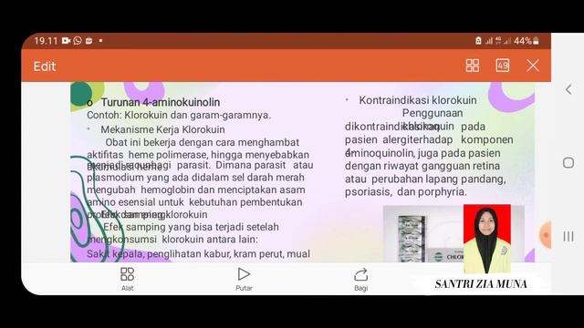 Obat-obat Kemoterapetik (bagian II), Sem IV Kelas B-2022 смотреть онлайн