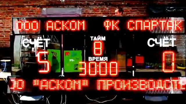 Спорт табло (4000 х 1800 х 130 мм) смотреть онлайн