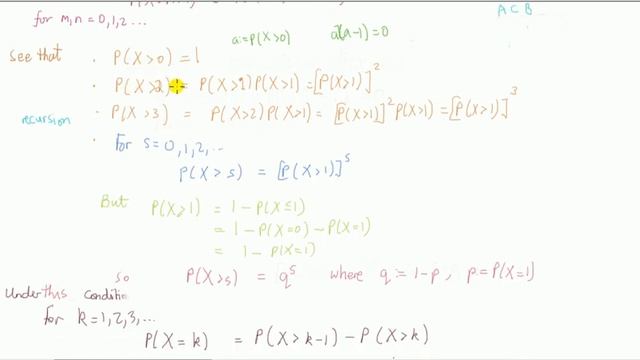 #80 Geometric distribution is the ONLY discrete distribution with memoryless property - proof смотреть онлайн