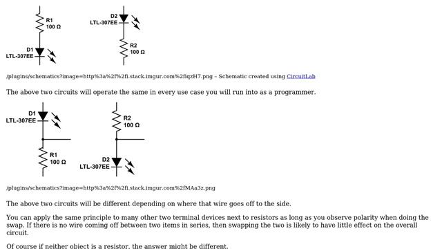 Electronics: When does the placement of a resistor matter? (8 Solutions!!) смотреть онлайн