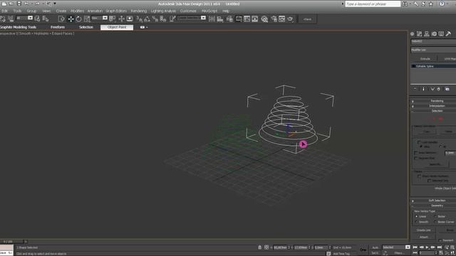 3D Max Design 2D modeliavimas 3 pamoka Editable Spline vs Edit Spline modifikatorius смотреть онлайн