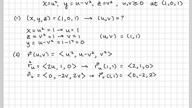 §16.6 Equation of a Tangent Plane to a Parametrized Surface смотреть онлайн