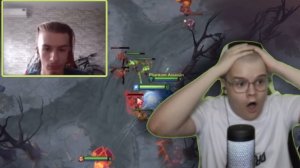 КАША СМОТРИТ КАК ИВАН ЗОЛО ИГРАЕТ В ДОТУ 2 (ФИНАЛ ИГРЫ)