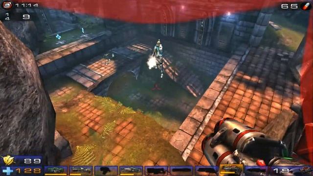 Unreal Tournament 2004- Playing an outside map with brothers смотреть онлайн
