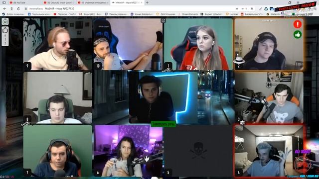 Братишкин и Алоха играют в мафию с 89SQUAD #67