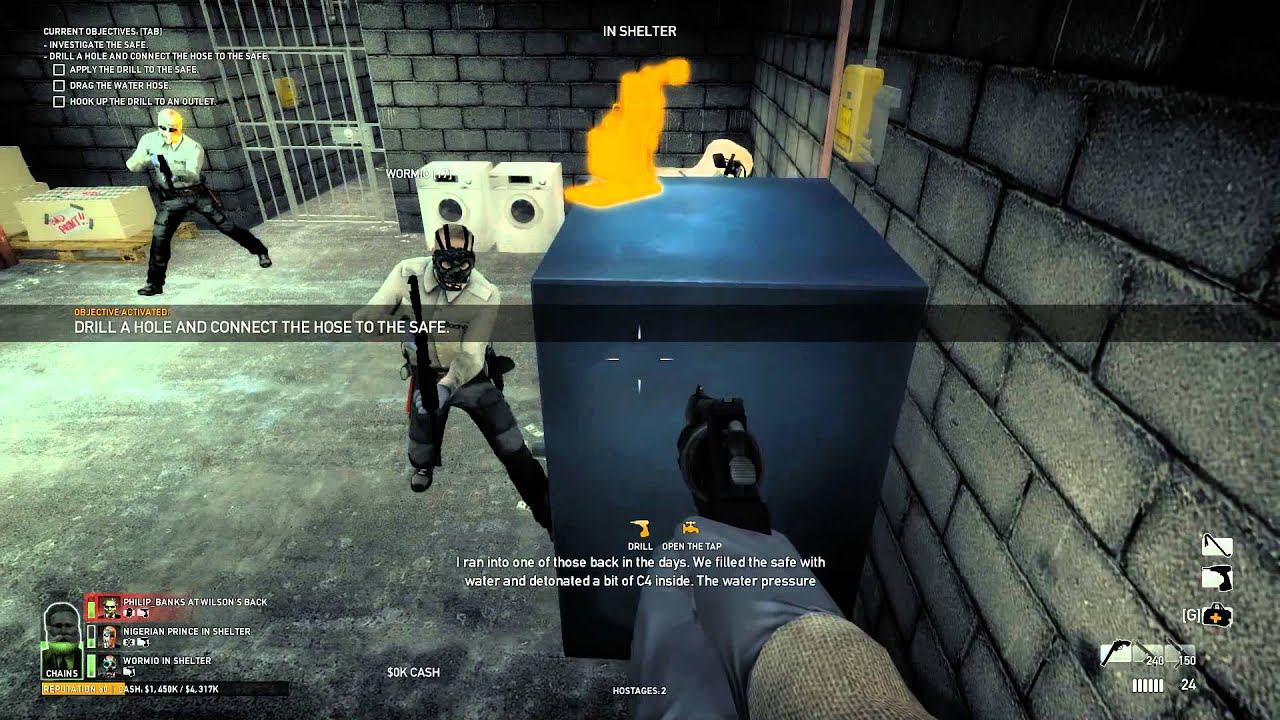 Payday The Heist + Counterfeit + Pre Payday 2 Playthorugh with NigerianP, Wormio смотреть онлайн