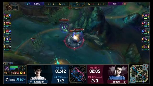 MVP vs. GEN - Игра 1 Неделя 8 | LCK Summer 2018 Split смотреть онлайн