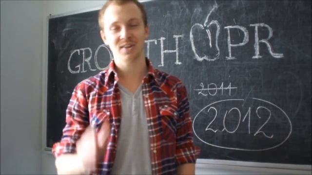 Growth in PR 2012. Приветственное видео выпускников проекта смотреть онлайн