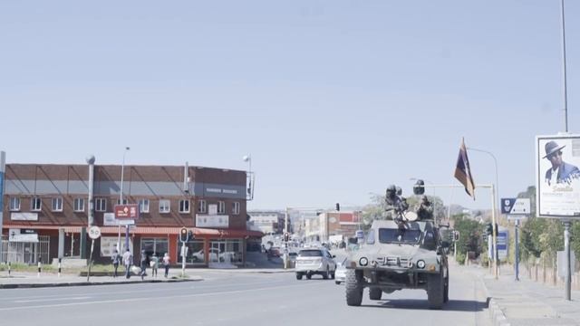 Military deployed in streets of Lesotho | AFP смотреть онлайн