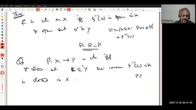 Metric Spaces 12 (Topological characterizations of Continuity) смотреть онлайн