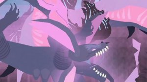 Godzilla vs Tiamat! Animation 2D / Animação 2D. Godzilla x Kong (2024) 🦖🐉