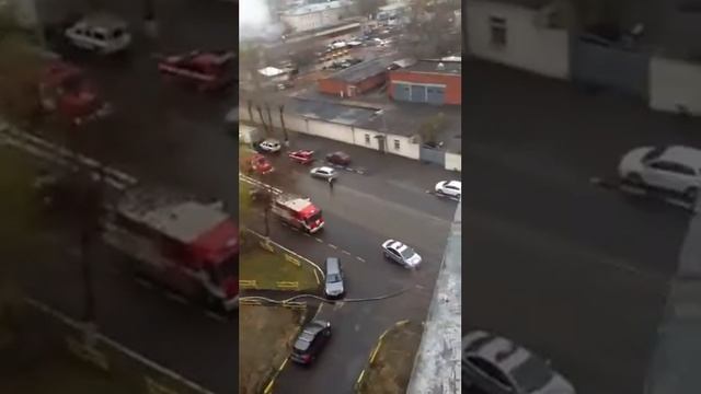 Пожар. Кафе "Восточный рай " на Волочаевской. смотреть онлайн