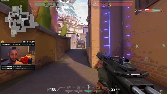 I played against s1mple in VALORANT смотреть онлайн