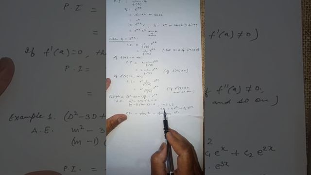 L-8: PARTICULAR INTEGRAL FOR e^ax || APPLIED MATHEMATICS (104) || BY B. M. SAINI смотреть онлайн