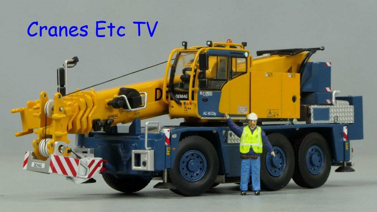 IMC Demag AC 45 City Crane by Cranes Etc TV смотреть онлайн