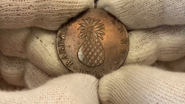 1121 Barbados Penny 1788 смотреть онлайн