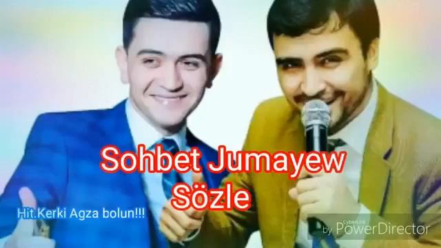 Sohbet Jumayew   Sözle Täze Klip 2018  Turkmen Aydym