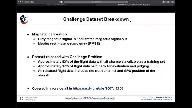 Signal Enhancement for Magnetic Navigation Challenge Problem Data Description смотреть онлайн