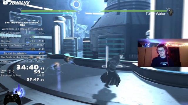 Star Wars: The Force Unleashed 2 NG+ (PC) Speedrun in 1:08:29 Former World Record смотреть онлайн