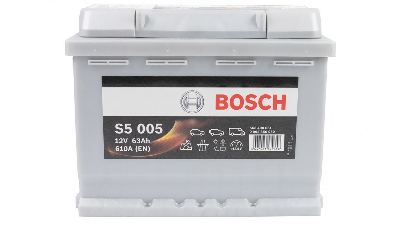 АКУМУЛЯТОР 12V 63AH 610A S5 R+ 242*175*190MM B13 смотреть онлайн