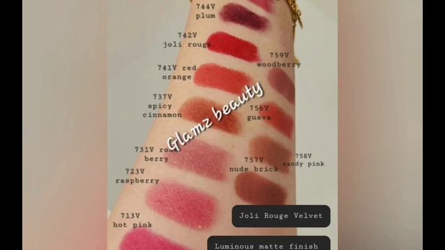 CLARINS Lipstick Swatches / Joli Rouge смотреть онлайн