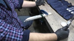 Полировка ножа в зеркало самым Эффективным методом