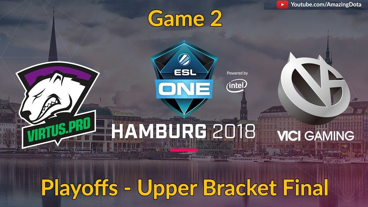 Virtus Pro vs Vici Gaming - Game 2 | ESL One Hamburg 2018: Playoffs | Upper Bracket Final смотреть онлайн