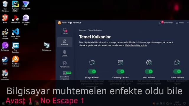 Avast VS NoEscape