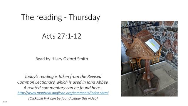 Morning Worship with the Iona Community Thursday 11th May 2023 смотреть онлайн