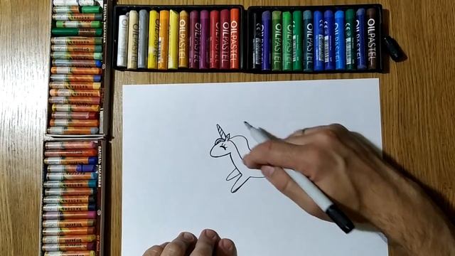 Рисуем Волшебного Единорожку / Урок Рисования / Learning to draw a magic unicorn / Drawing Lesson смотреть онлайн