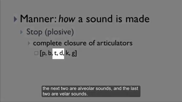 Phonology and Phonetic Transcription 7 Manner Stop Nasal Glide смотреть онлайн