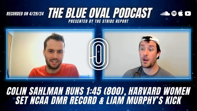 Blue Oval Podcast: Liam Murphy's Incredible Kick & Harvard's Historic DMR Performance смотреть онлайн