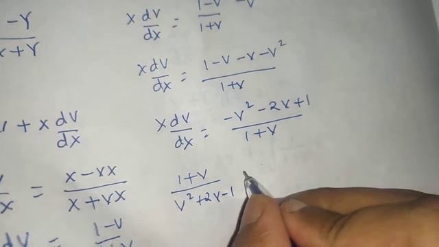 Solve: dy/dx = (x-y-2)/(x+y+6) | Equations Reducible to homogeneous differential equations смотреть онлайн