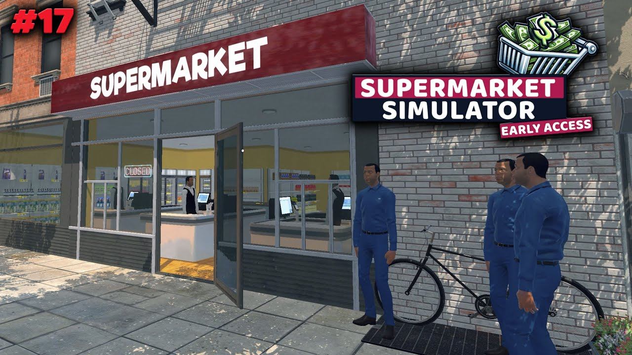 Третий кассир - Supermarket Simulator #17 смотреть онлайн