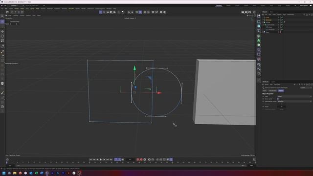 Cinema 4d 2023.1: Spline Mask and Boole Commands смотреть онлайн