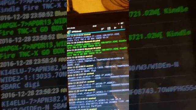 APRS go-box; TNC-X; Yaesu VX3R; Kindle Fire смотреть онлайн