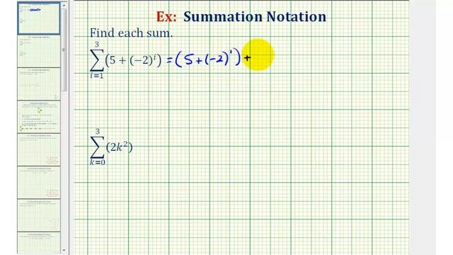Ex 1: Find a Sum Written in Summation / Sigma Notation смотреть онлайн