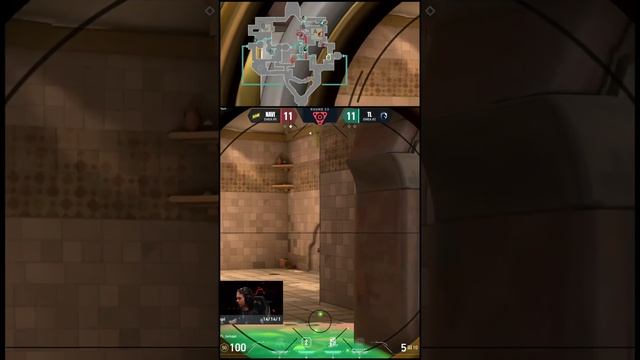 NAVI attack round on BIND #valorantchampions #valorantclips #valorant смотреть онлайн