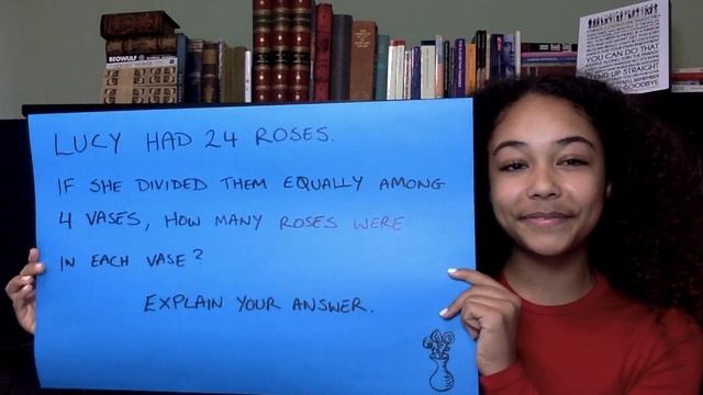 Third Grade Math #Problemoftheday with Actress Millie Davis смотреть онлайн