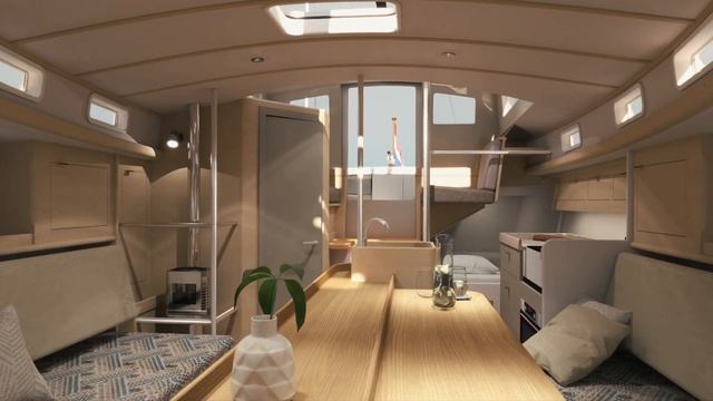 Bestevaer 36 Sailing Yacht Animation - KM Yachtbuilders