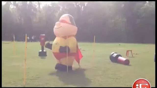 BERT WALK ABOUT INFLATABLE COSTUME смотреть онлайн