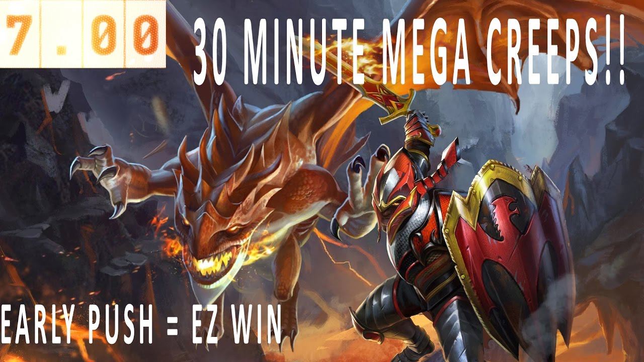 Dragon Knight Dota 2 Guide Patch 7.00 - EARLY PUSH | 30 MIN MEGA CREEPS смотреть онлайн