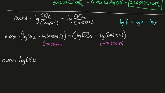 Advanced Acid Problems 1 - Concentrations from pH change смотреть онлайн